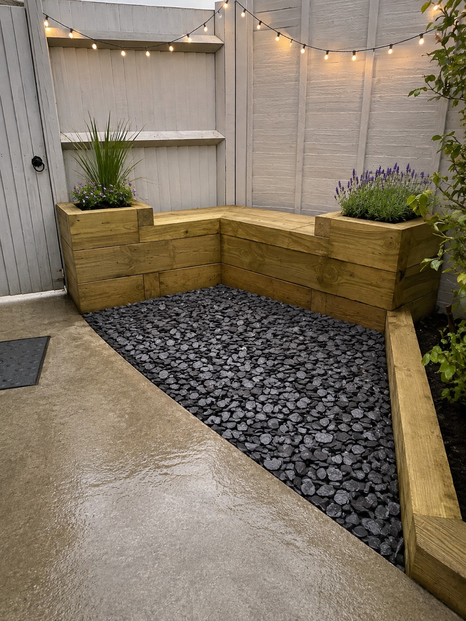 New garden planting