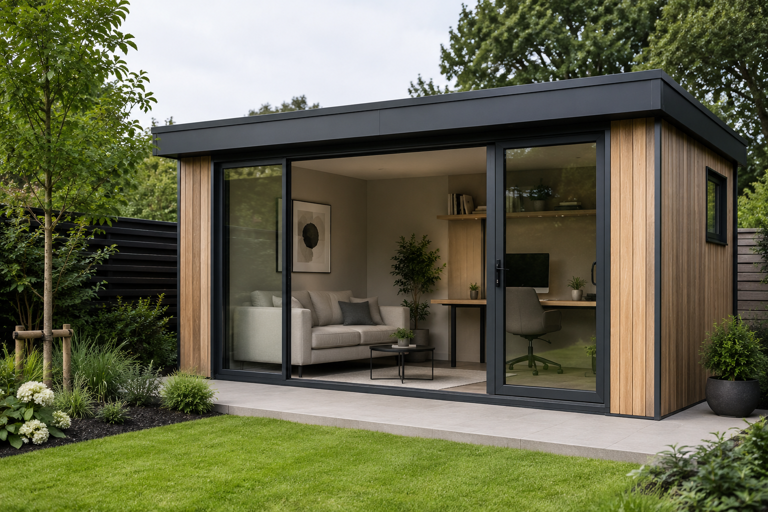 Garden room designed around everyday use
